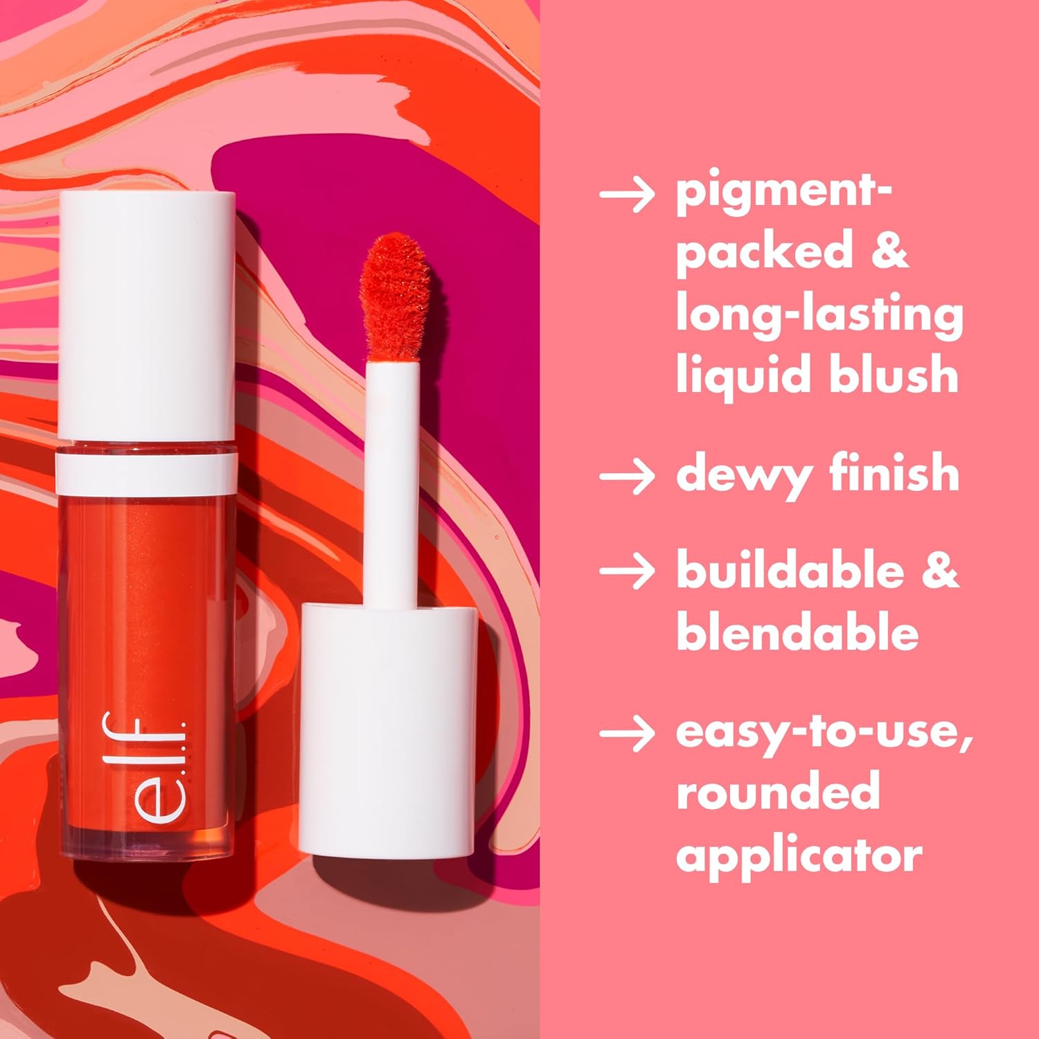 e.l.f. Cosmetics Blush Liquide Camouflage Longue Tenue - 4ml