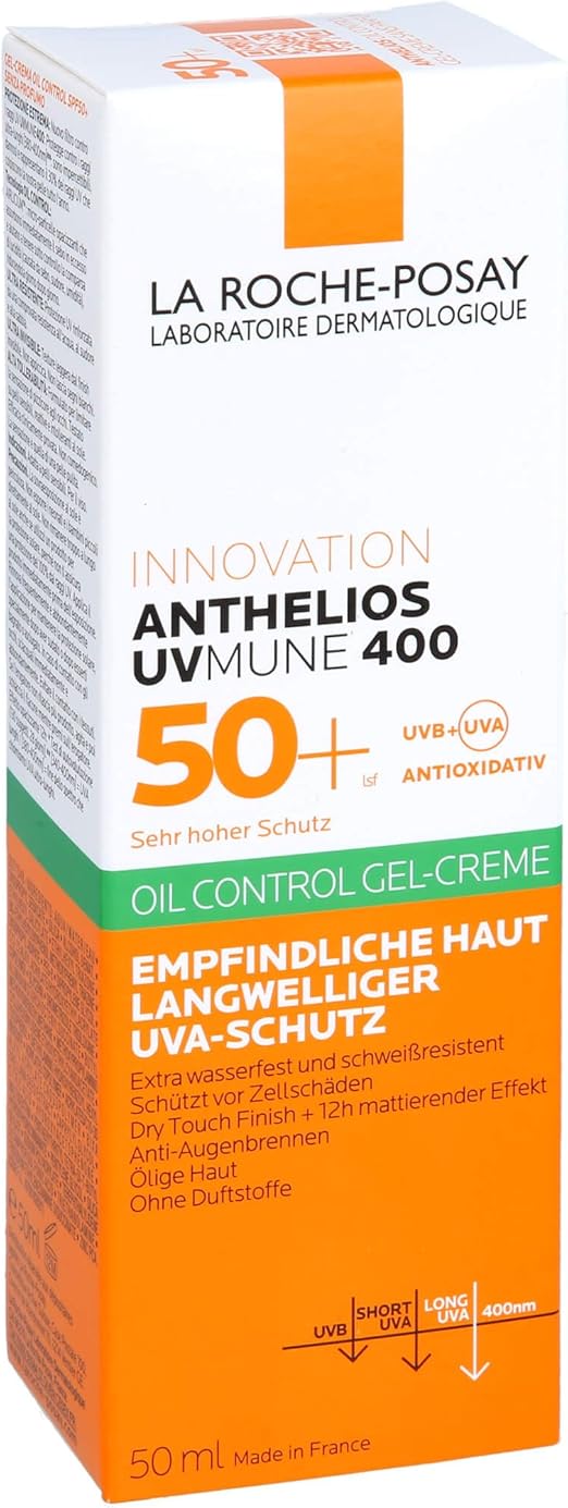 La Roche-Posay Anthelios UVMune 400 Oil Control Gel Cream SPF50+ - 50ml