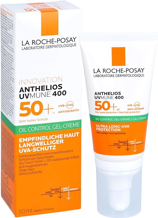 La Roche-Posay Anthelios UVMune 400 Oil Control Gel Cream SPF50+ - 50ml