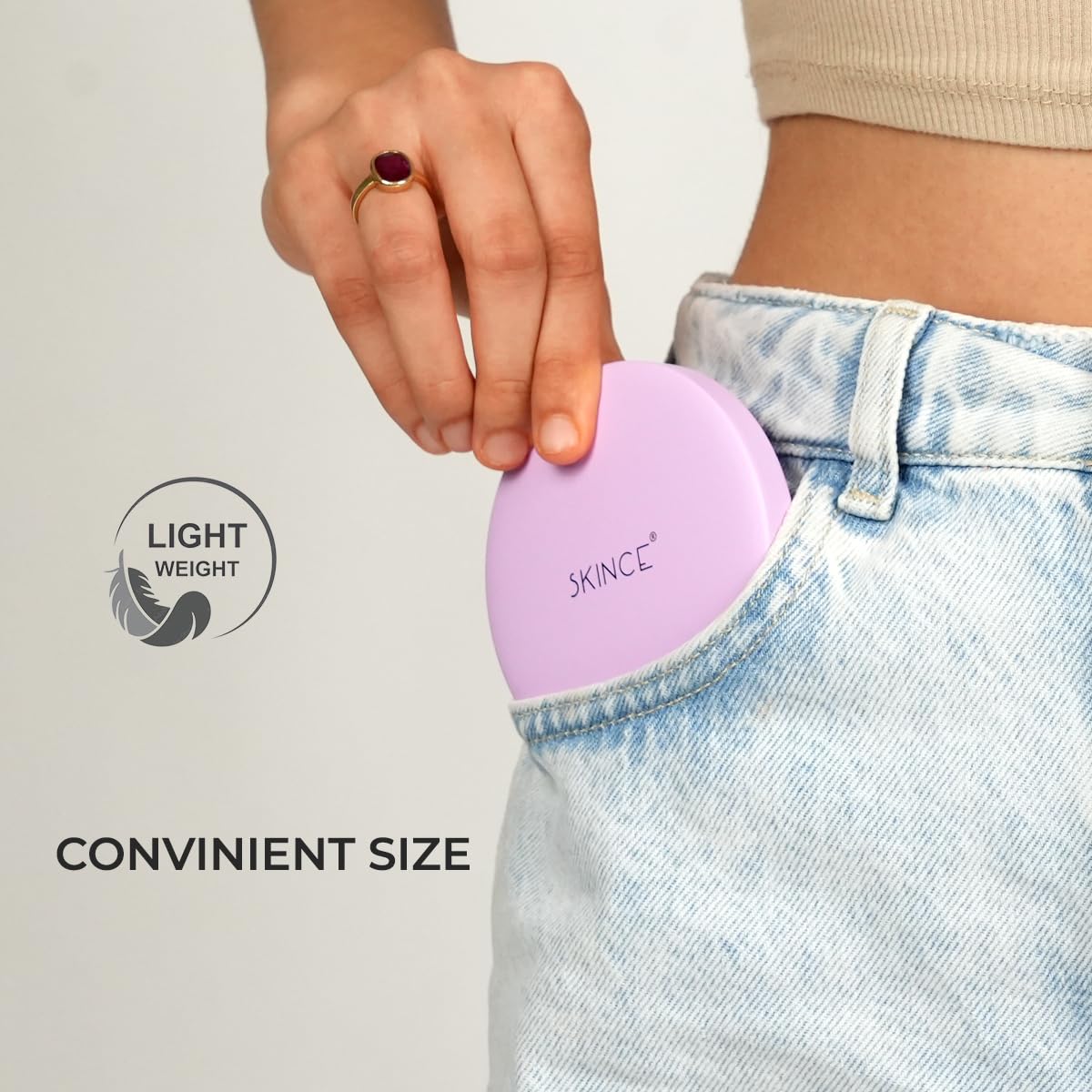 Miroir LED Compact SKINCE