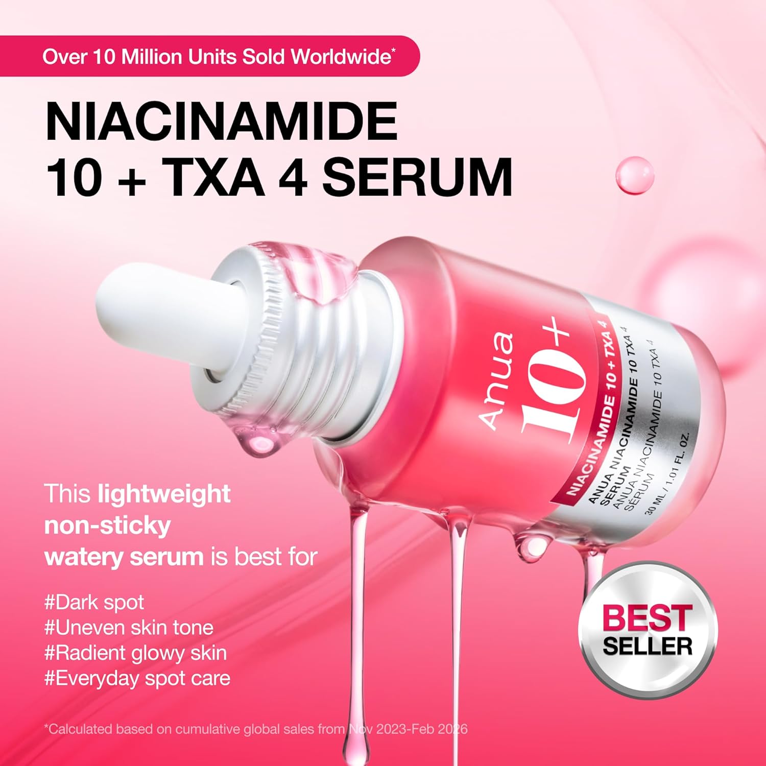 Anua Niacinamide + TXA Dark Spot Correcting Serum 30ml