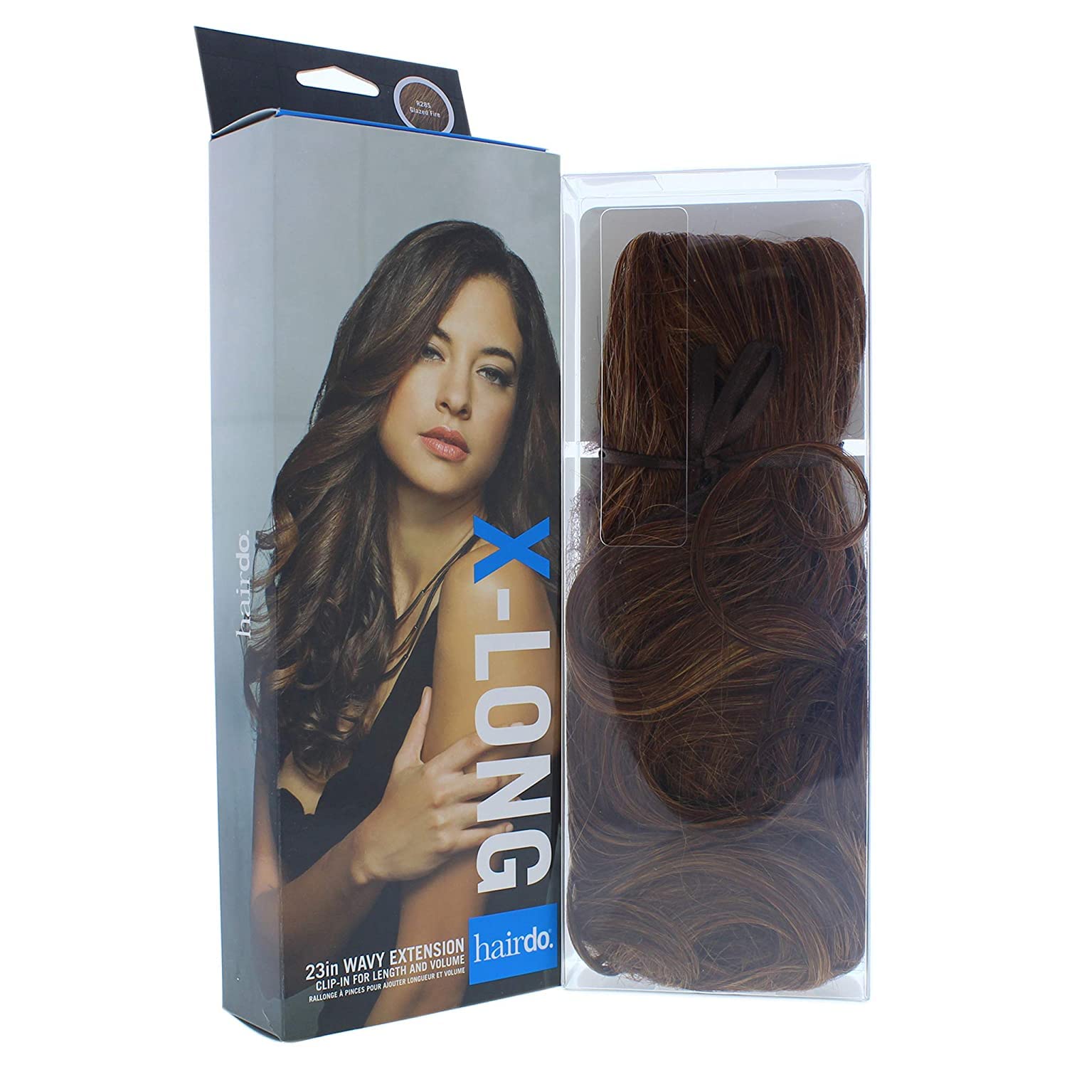 HAIRDO X-Long Wavy Hair Extension R28S Glazed Fire – 23 Inch