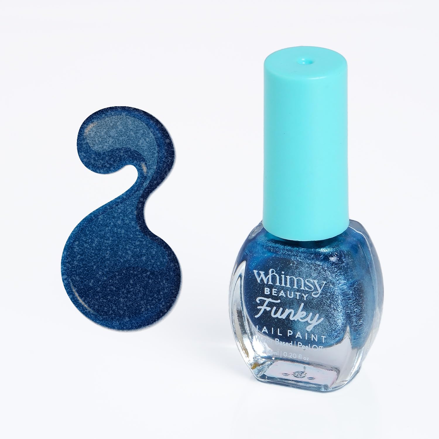 Vernis à ongles Peel Off Whimsy Beauty à base d'eau avec formule non toxique pour enfants et filles - 6 ml