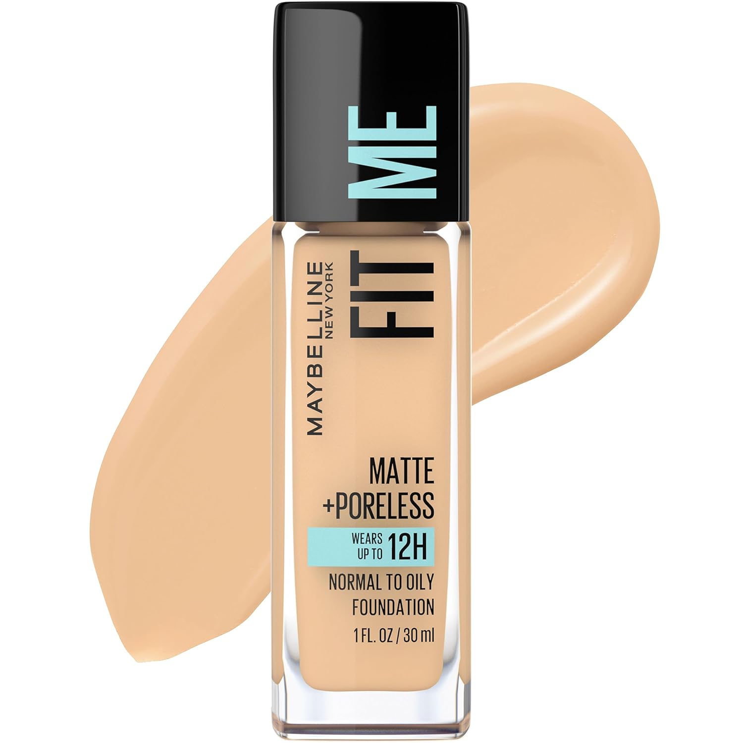 Fonds de Teint Fluide Maybelline New York Fit Me Matte + Poreless 16H Contrôle Sébum SPF 22 - 30ml