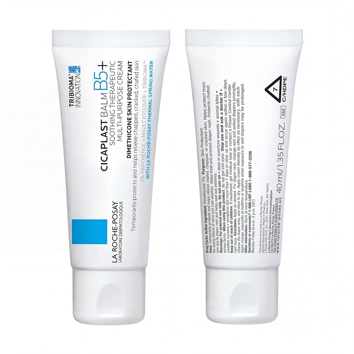 La Roche-Posay Cicaplast Baume B5 Crème Réparatrice Apaisante Multi-Usages - 40ml