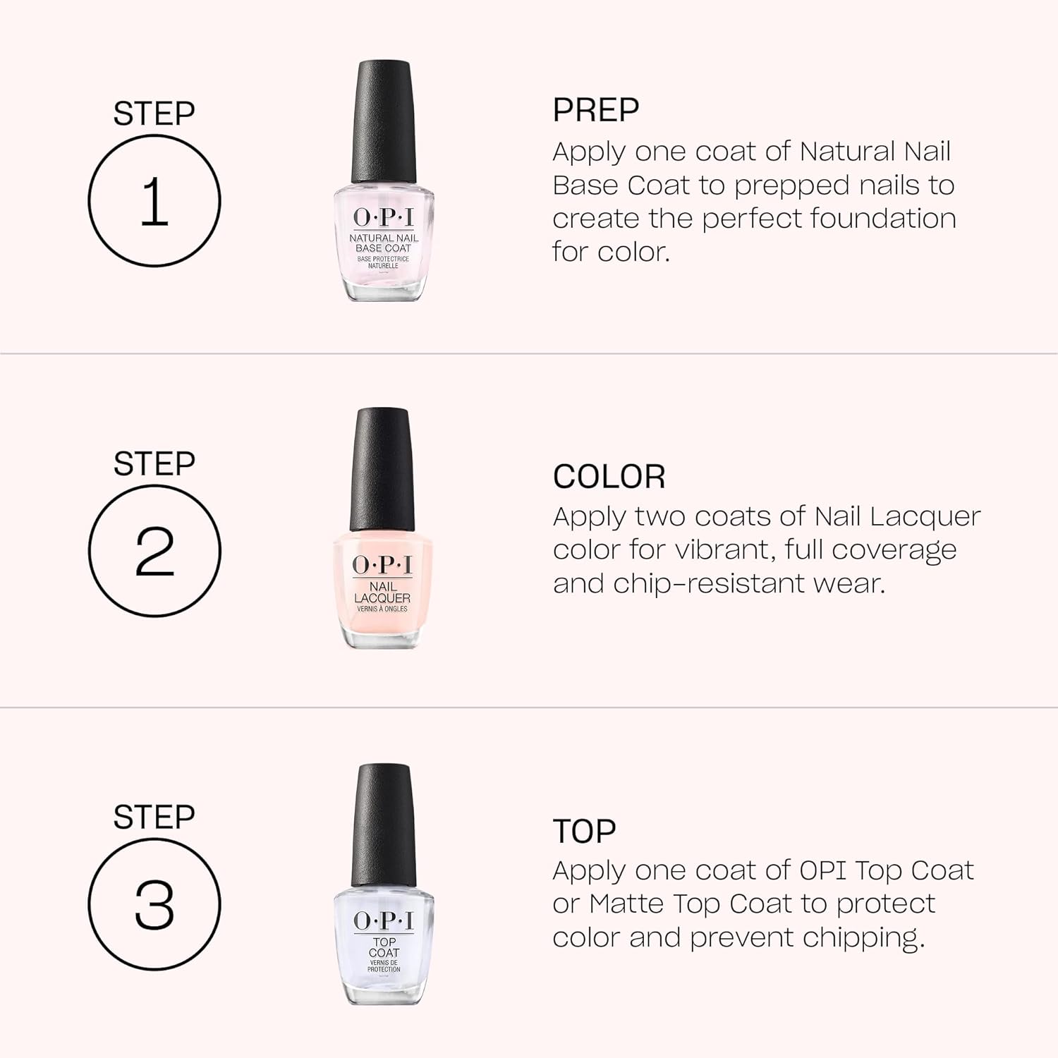 Vernis à Ongles OPI Couleurs Classiques - 15ml