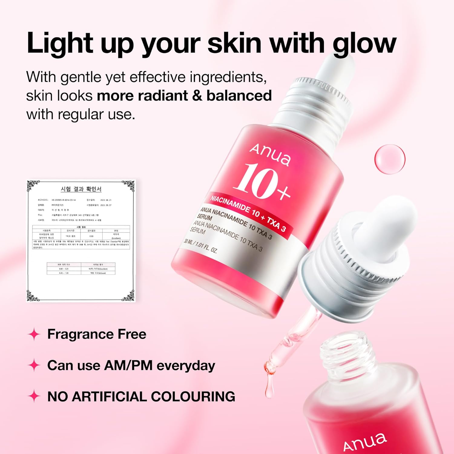 Anua Niacinamide + TXA Dark Spot Correcting Serum 30ml