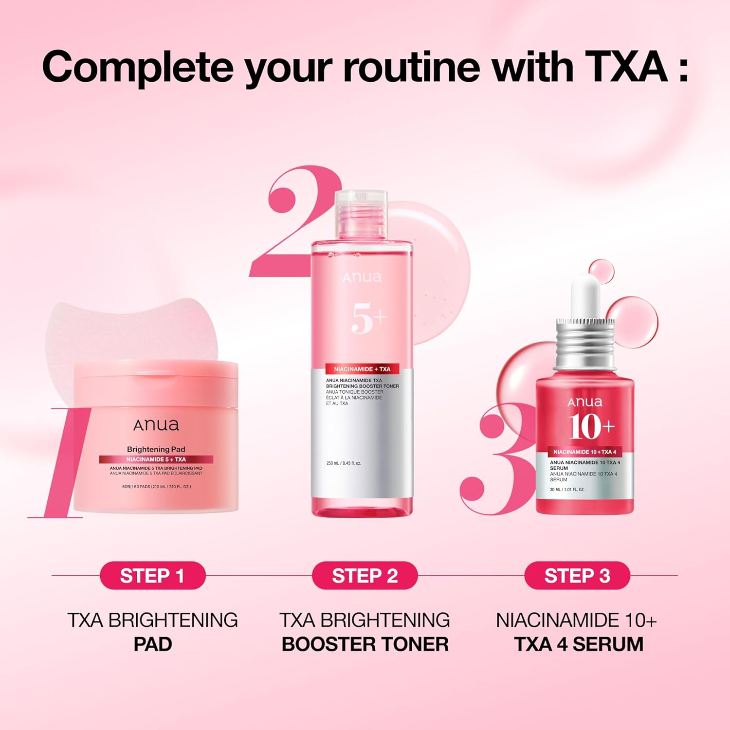 Anua Niacinamide + TXA Dark Spot Correcting Serum 30ml