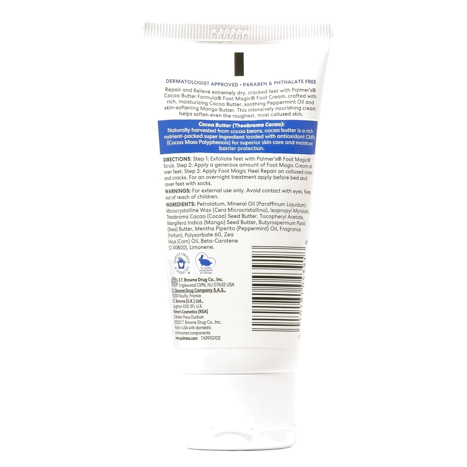 Palmer's Cocoa Butter Formula Foot Magic Moisturizing Foot Cream - 60gm