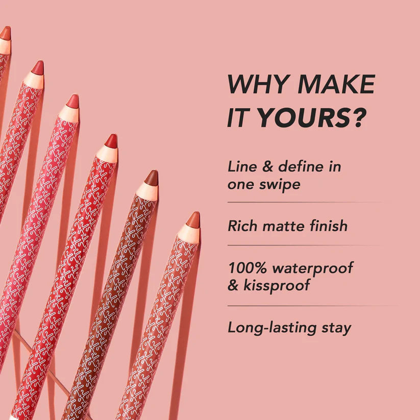 Kay Beauty Matte Action Lip Liner - 1.2g