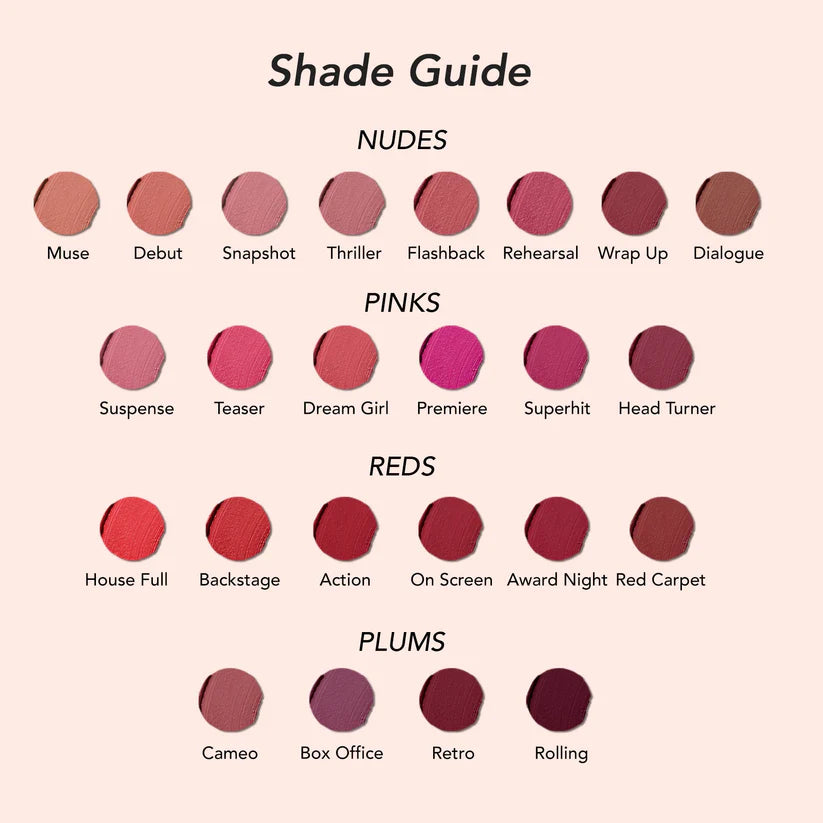 Rouge à Lèvres Longue Tenue Mat Drama Kay Beauty