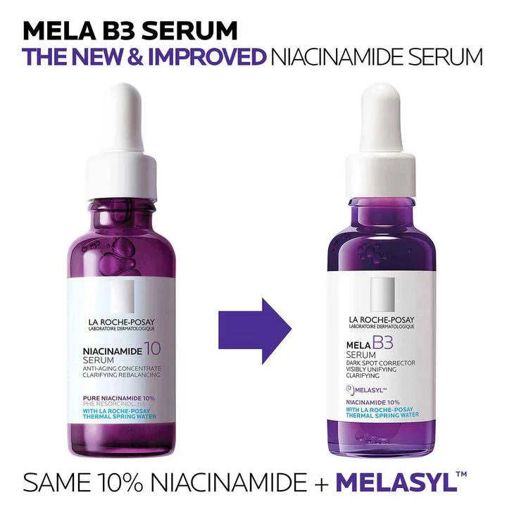 La Roche-Posay Mela B3 Sérum Anti-Taches Pigmentaires Au Melasyl™ + 10% Niacinamide - 30ml