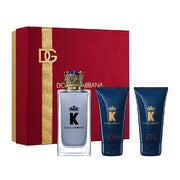 DOLCE & GABBANA K (M) SET EDT 100ML + After Shave Balm 50ML + Shower Gel 50ML