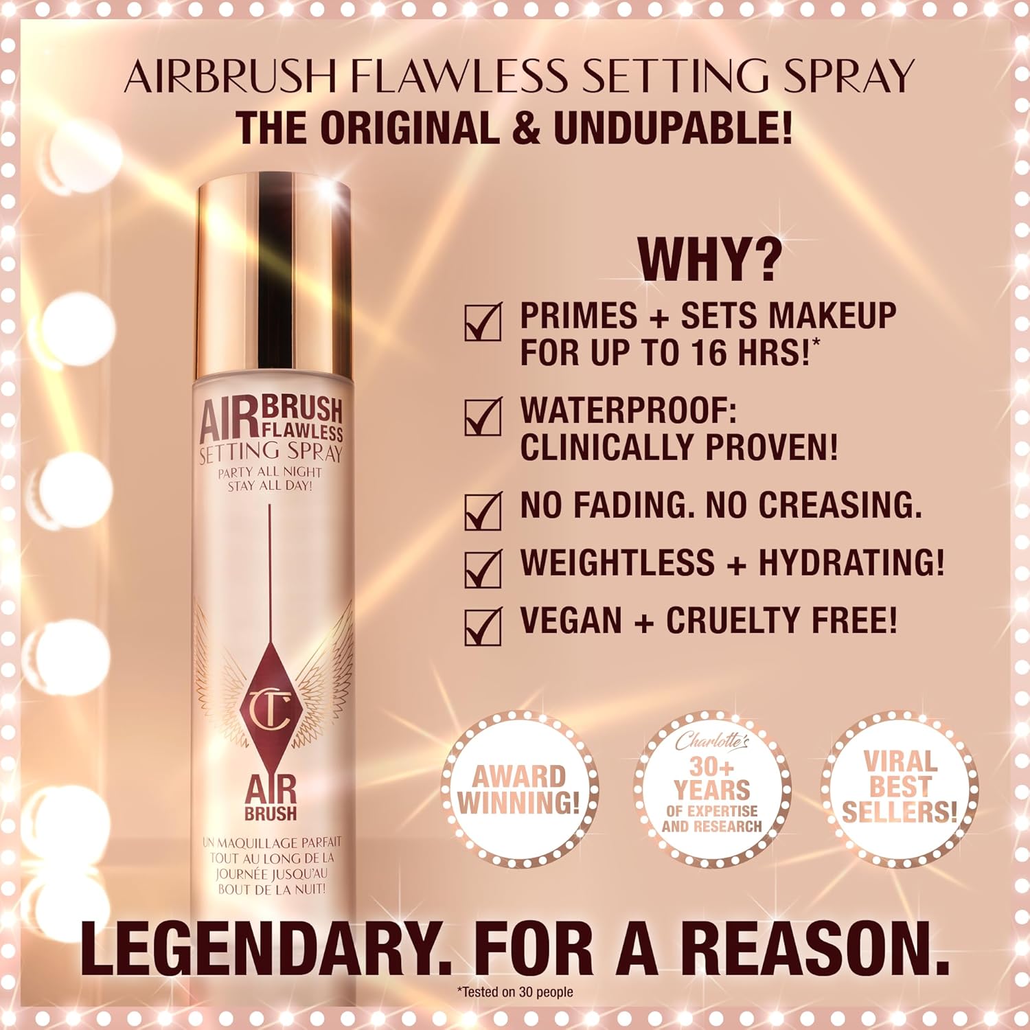 Charlotte Tilbury Airbrush Flawless Setting Spray – Original 100ml