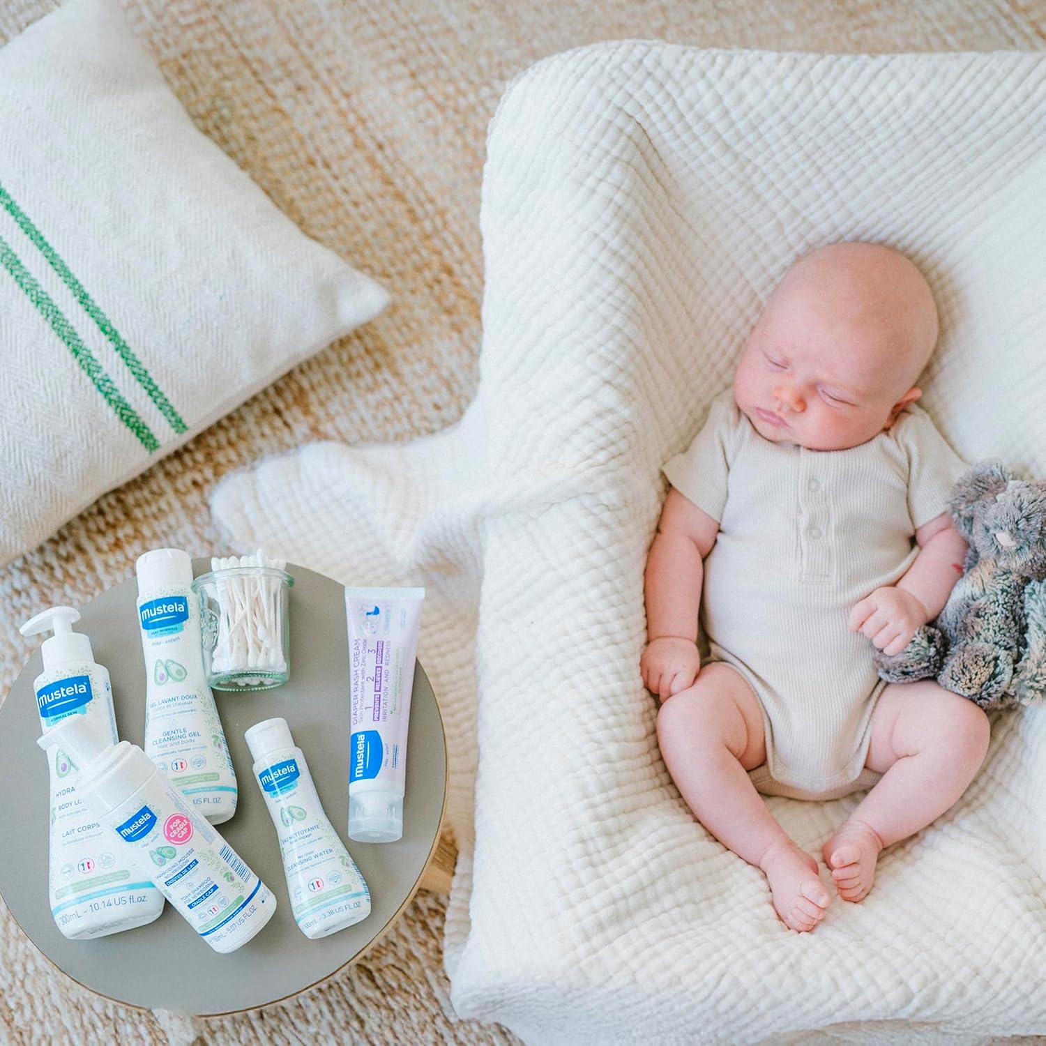 Mustela Coffret Cadeau Naissance – Soins Doux pour Bébé - 840 ml