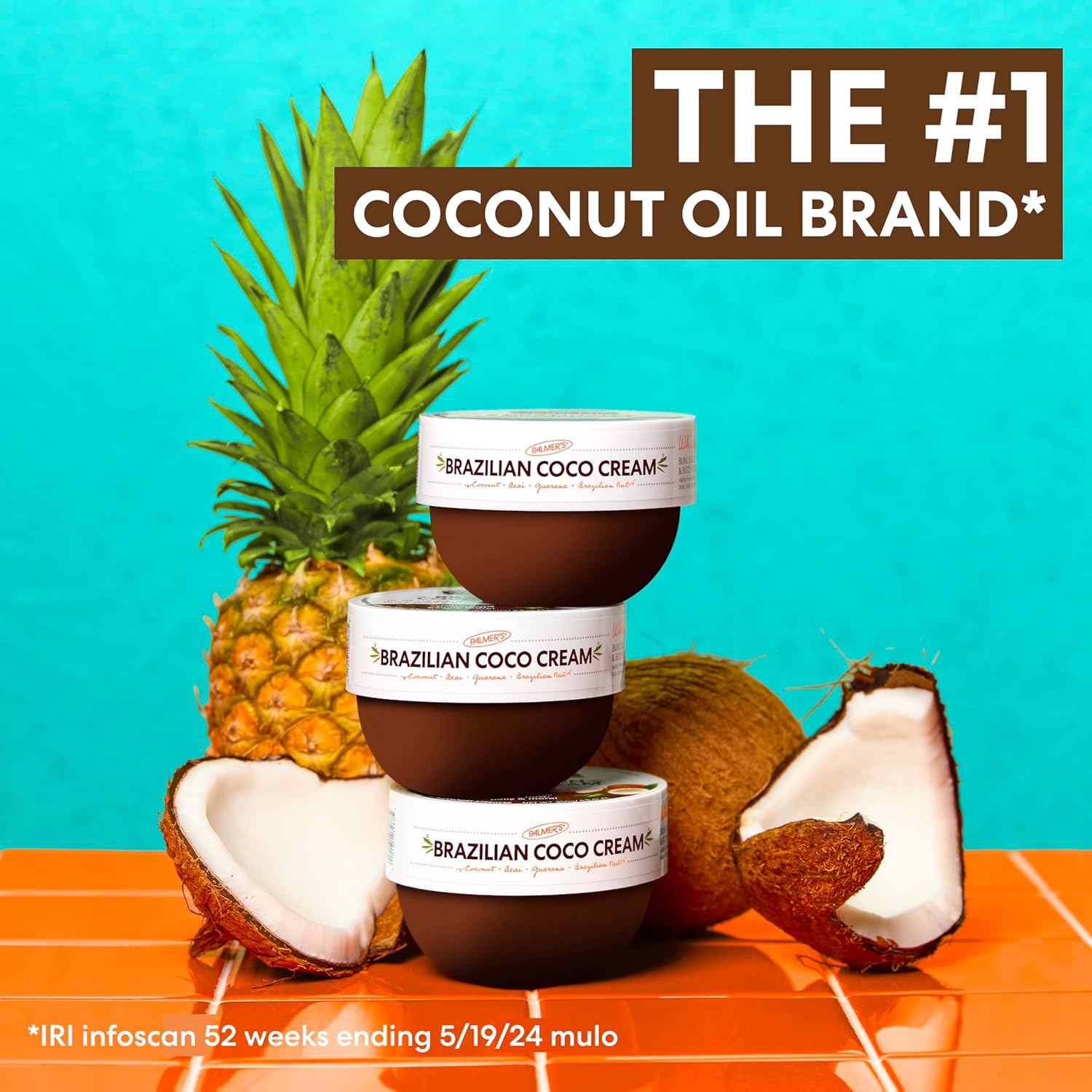 Palmer's Coconut Oil Formula Crème Raffermissante Corps Coco Brésilien - 250g