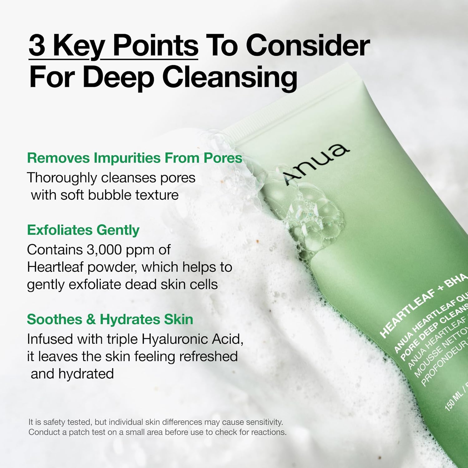 Anua Heartleaf Quercetinol Cleansing Foam