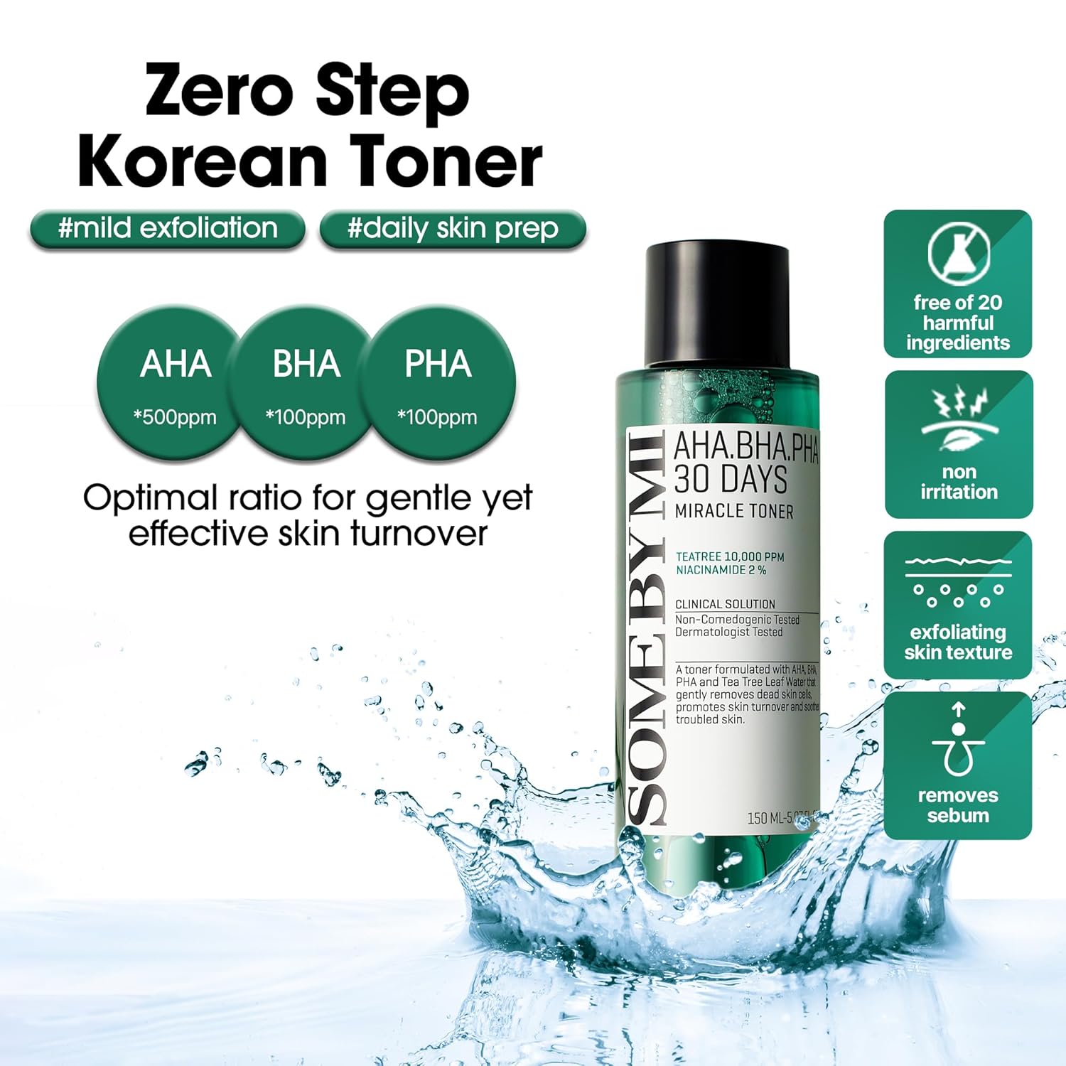 Some By Mi AHA BHA PHA Miracle Toner - 150ml