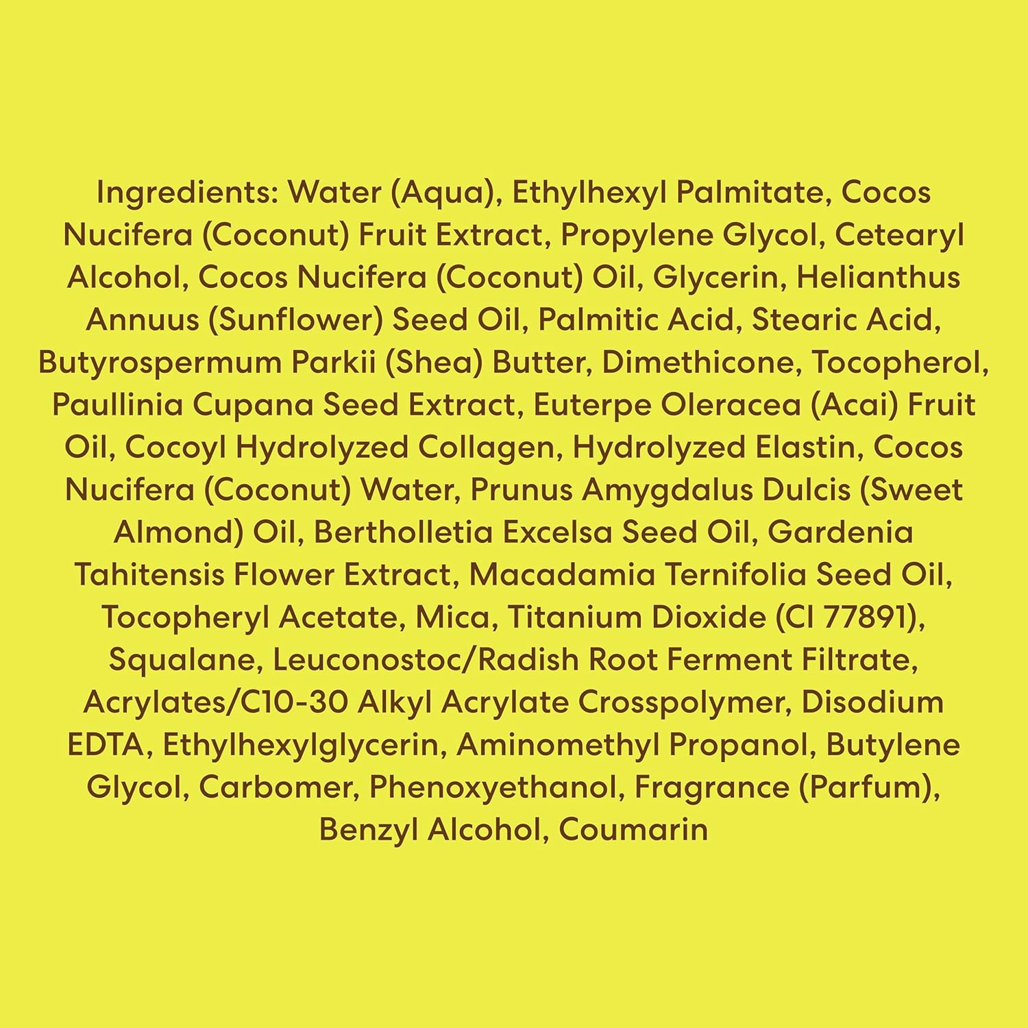 Palmer's Coconut Oil Formula Crème Raffermissante Corps Coco Brésilien - 250g