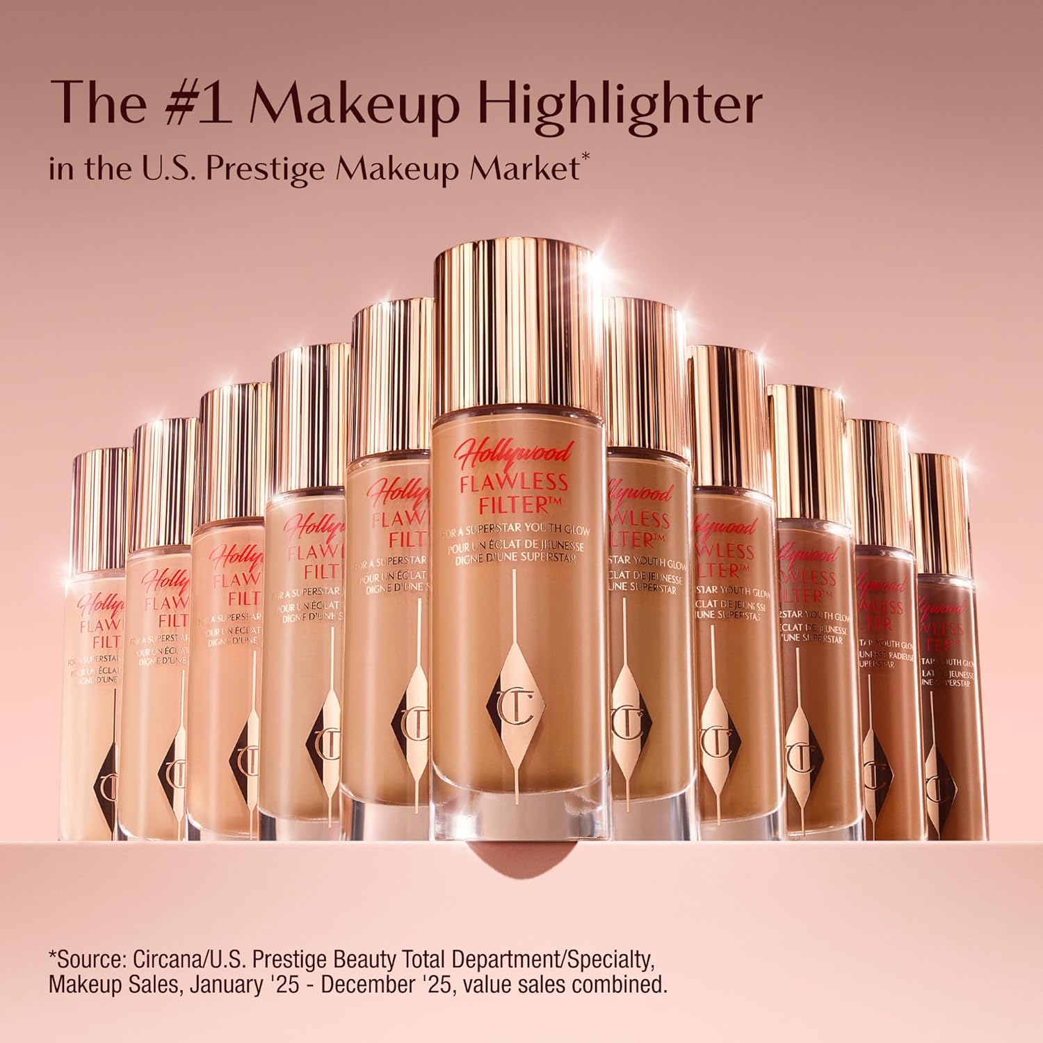 Charlotte Tilbury Hollywood Flawless Filter – Booster d'éclat et Enlumineur