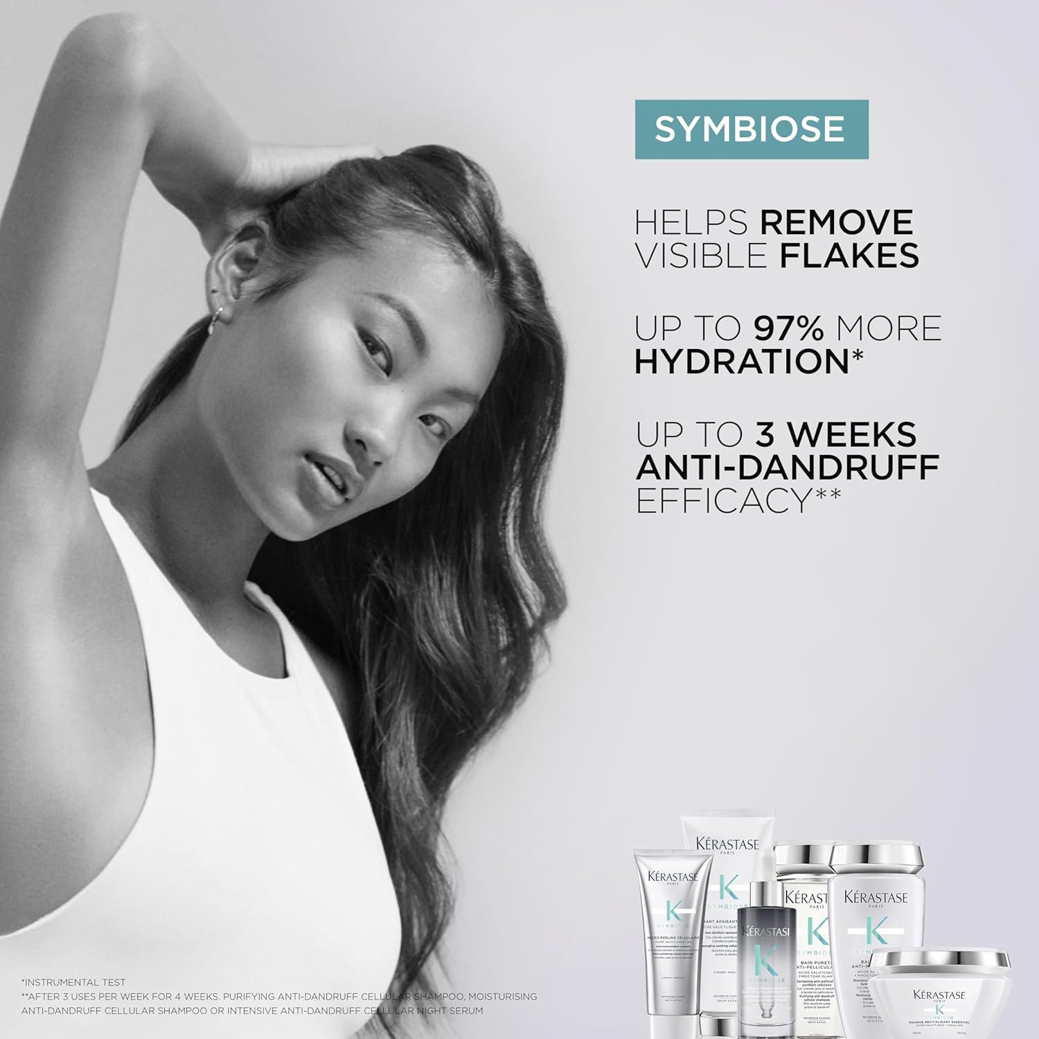 Kérastase Symbiose Soothing Anti-Dandruff Shampoo For Oily & Sensitive Scalp - 250ml