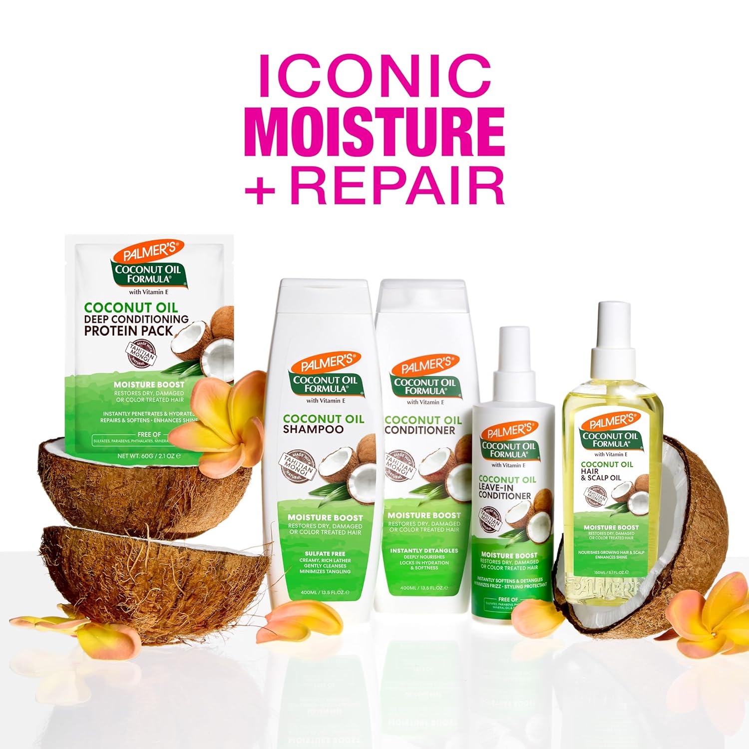 Palmer's Coconut Oil Formula Moisture Boost Protein Pack - 60gm