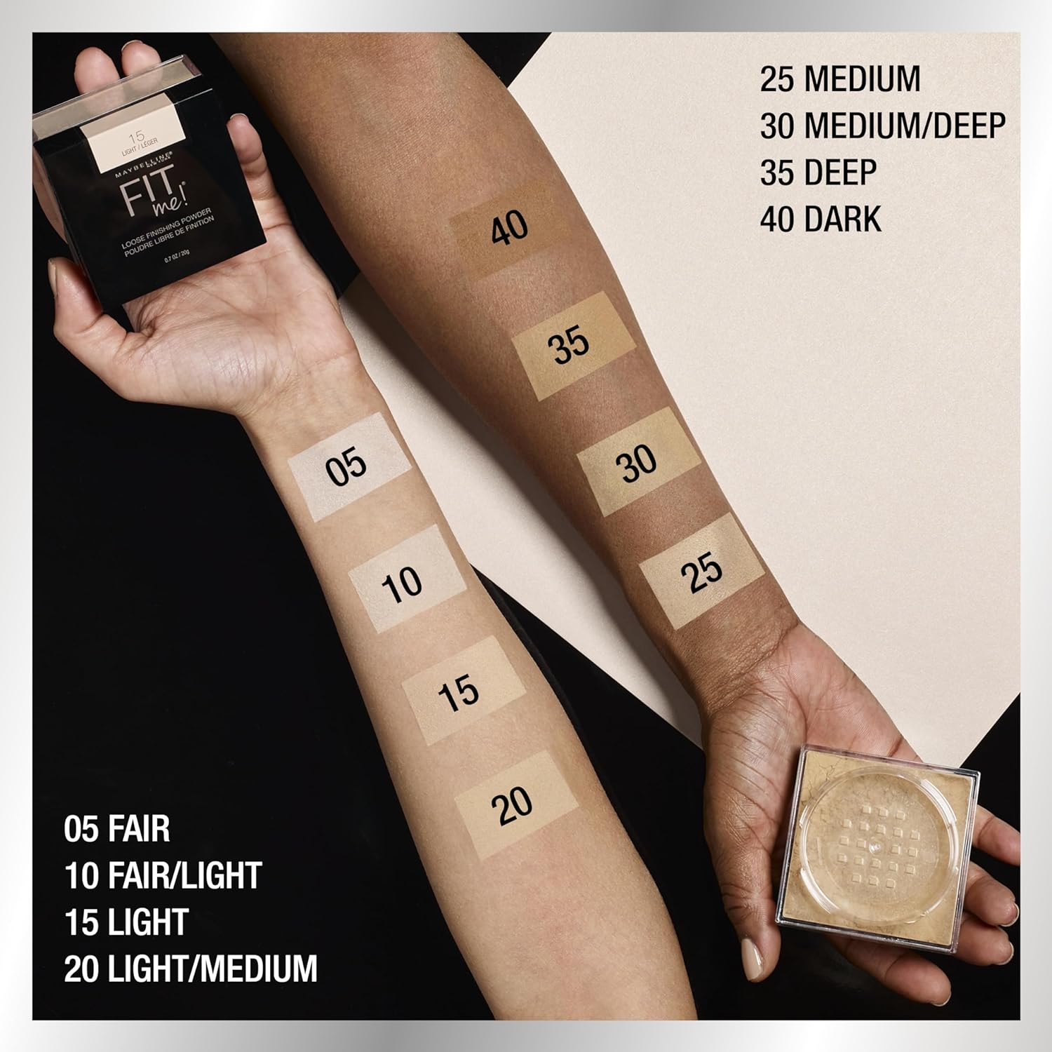 Maybelline New York Fit Me Loose Finishing Powder