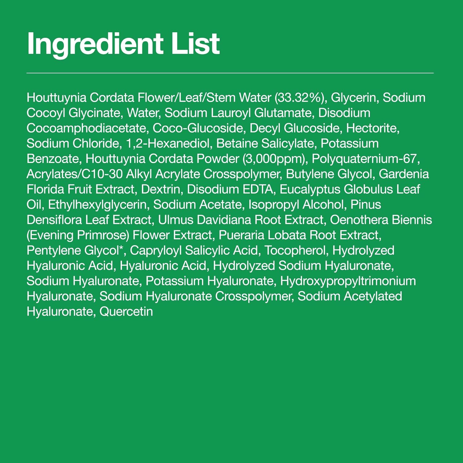 Anua Heartleaf Quercetinol Cleansing Foam