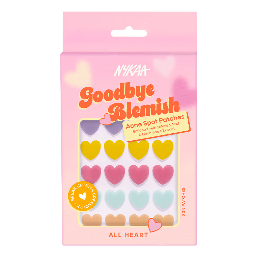 Patchs anti-imperfections et anti-acné Nykaa Skin Goodbye Blemish - 20 pièces