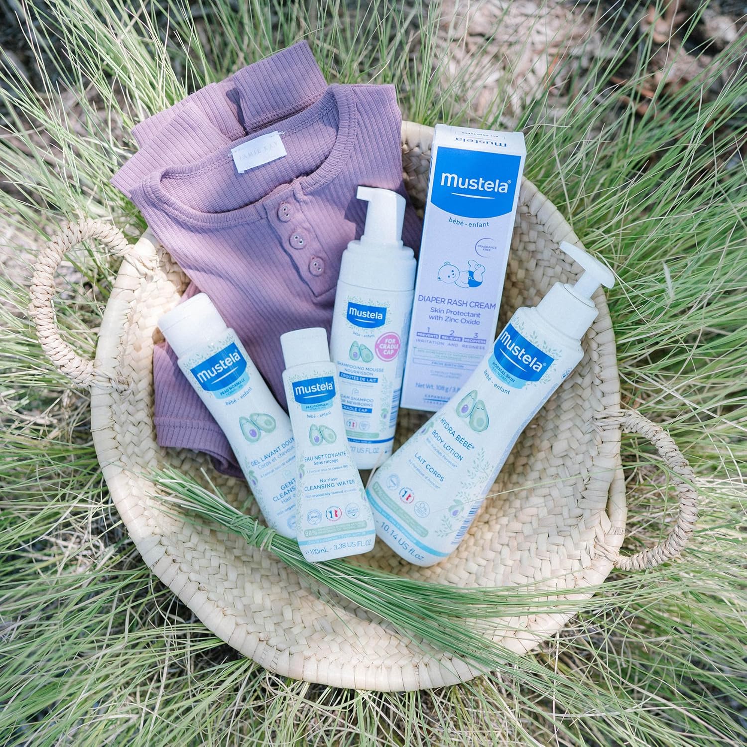 Mustela Coffret Cadeau Naissance – Soins Doux pour Bébé - 840 ml