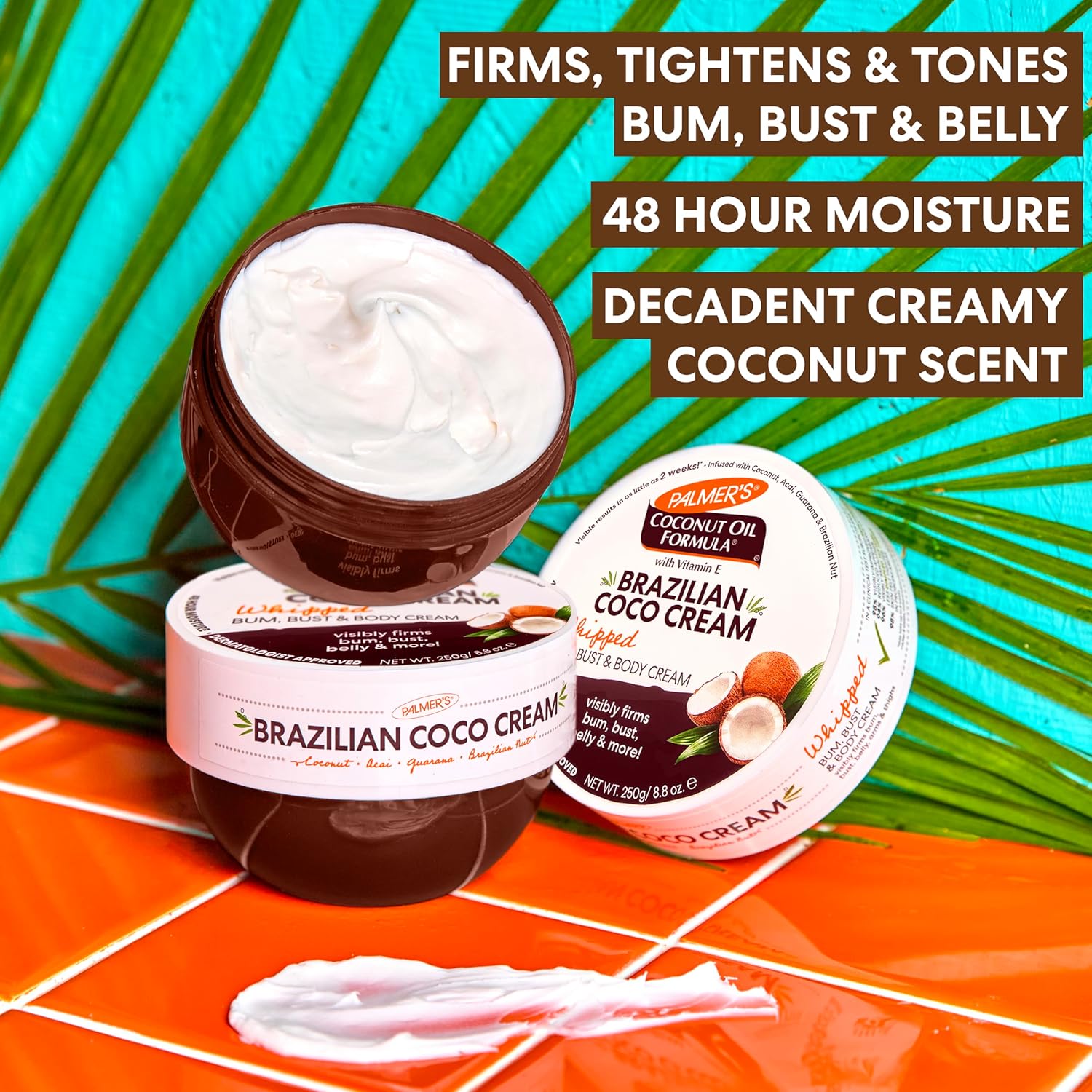 Palmer's Coconut Oil Formula Crème Raffermissante Corps Coco Brésilien - 250g
