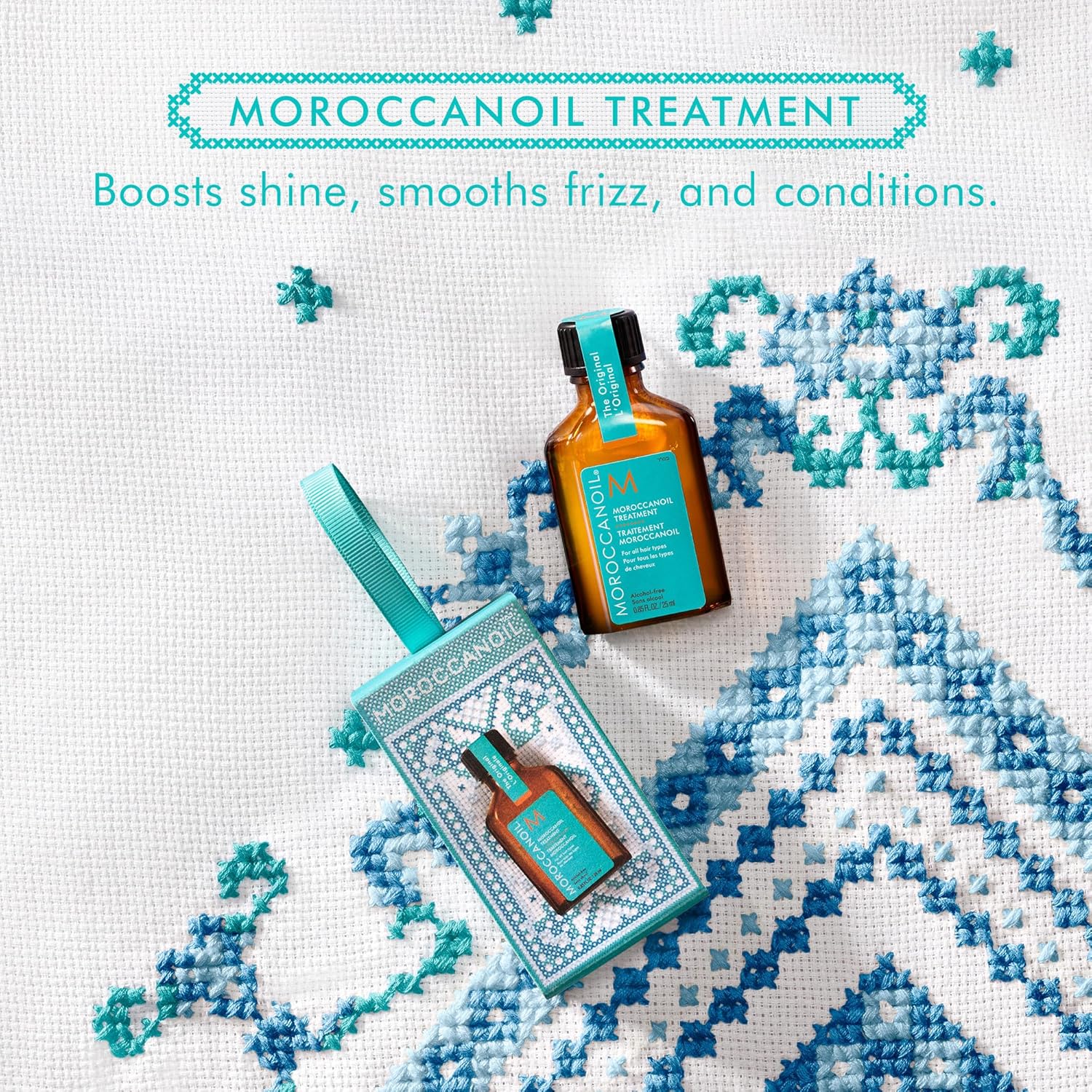 Moroccanoil Treatment – Holiday Stocking Stuffer, Travel-Sized Hair Oil - 25ml