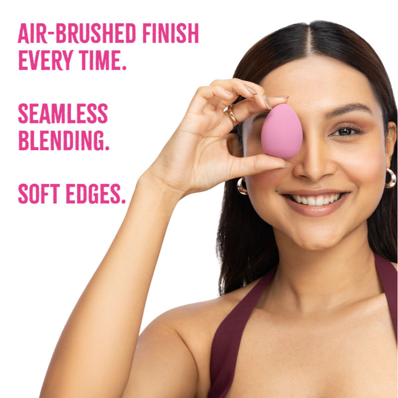 Nykaa Tools Blend It! Jar -7 Makeup Sponges (4 Full Size & 3 Minis) - Ultra Soft & Multi-Functional