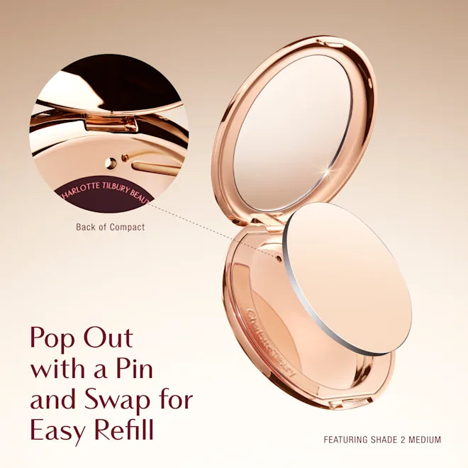 Charlotte Tilbury Airbrush Flawless Finish Poudre Compacte – 8g