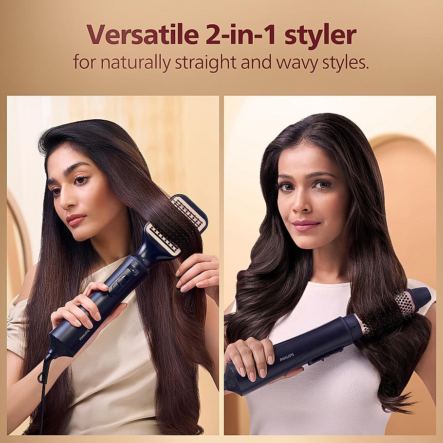 Philips Airstyler volumateur 2-en-1 + brosse soufflante