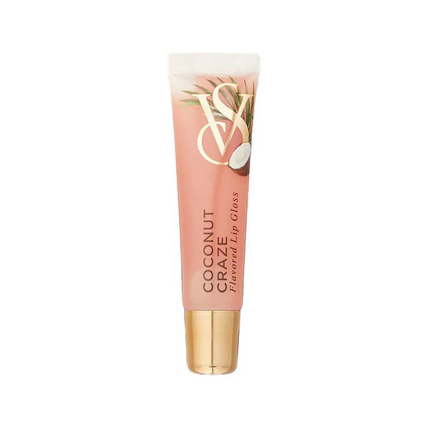 Brillant à lèvres satiné Victoria’s Secret goût noix de coco – Brillant à lèvres transparent haute brillance 13g