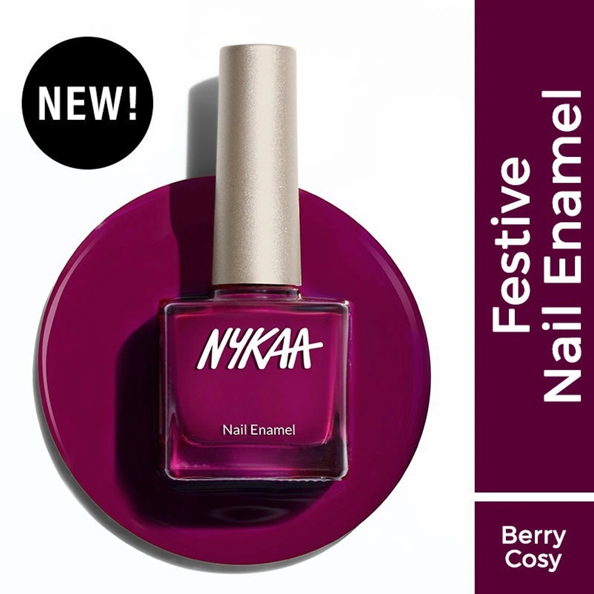 Vernis à Ongles Crème Festive Nykaa - 9ml