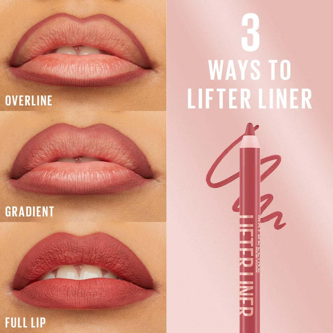 Crayon contour des lèvres Lifter Liner de Maybelline avec acide hyaluronique - 6,7 g