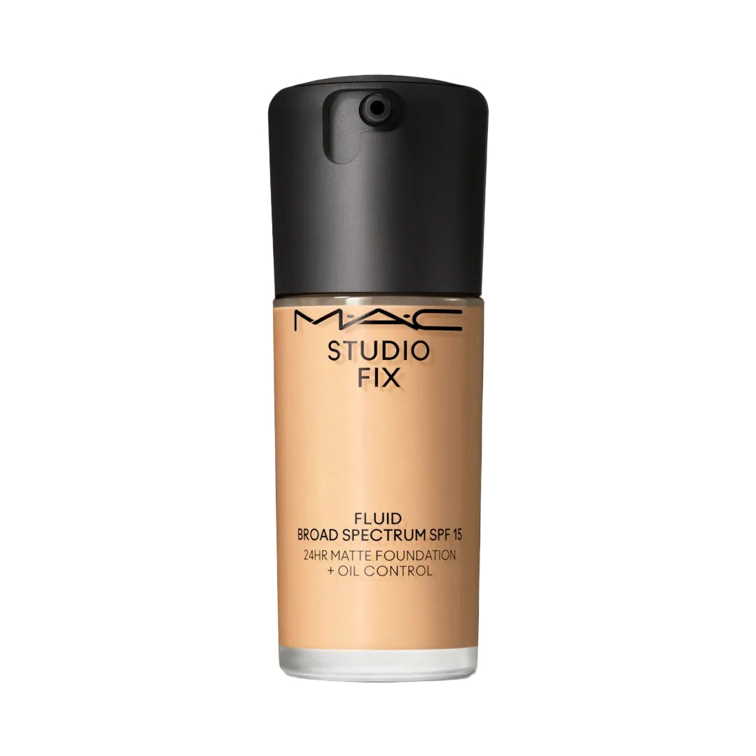 MAC Studio Fix Fluid SPF 15 Fond de Teint Mat 24H + Contrôle de l'Huile - 30ml