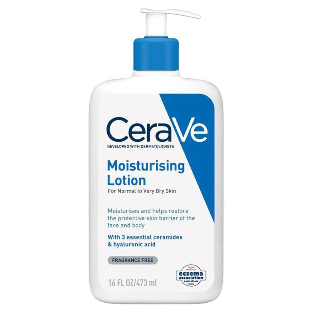 Cerave Moisturising Lotion For Dry To Very Dry Skin With Hyaluronic Acid And 3 Essential Ceramides - 473 ml