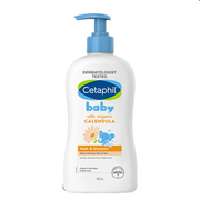 Cetaphil Bébé Lavant et Shampoing au Calendula Bio – 400ml