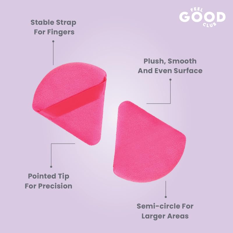 Éponge à maquillage Feel Good Club Blend and Bake Essentials - 2 pièces