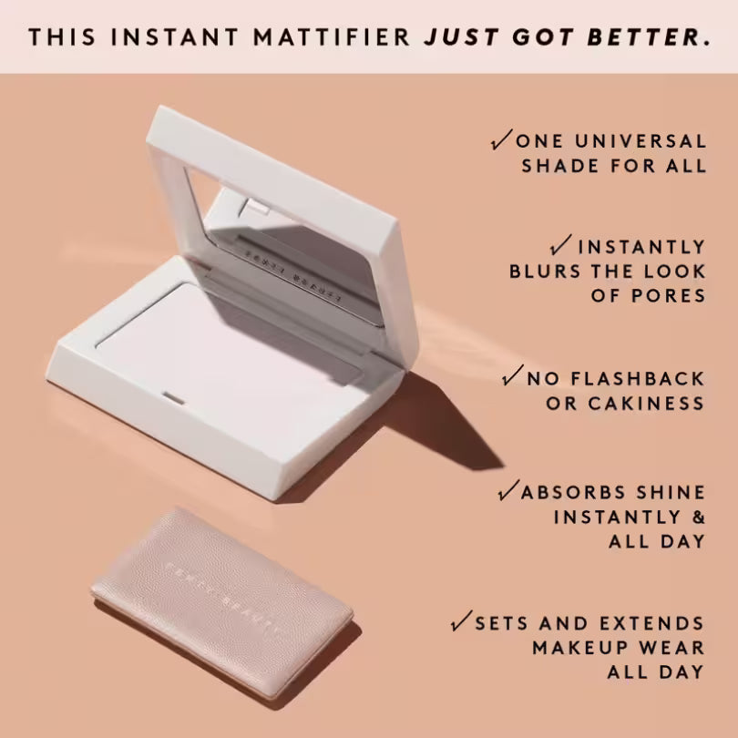 Fenty Beauty INVISIMATTE INSTANT SETTING + BLOTTING POWDER Features
