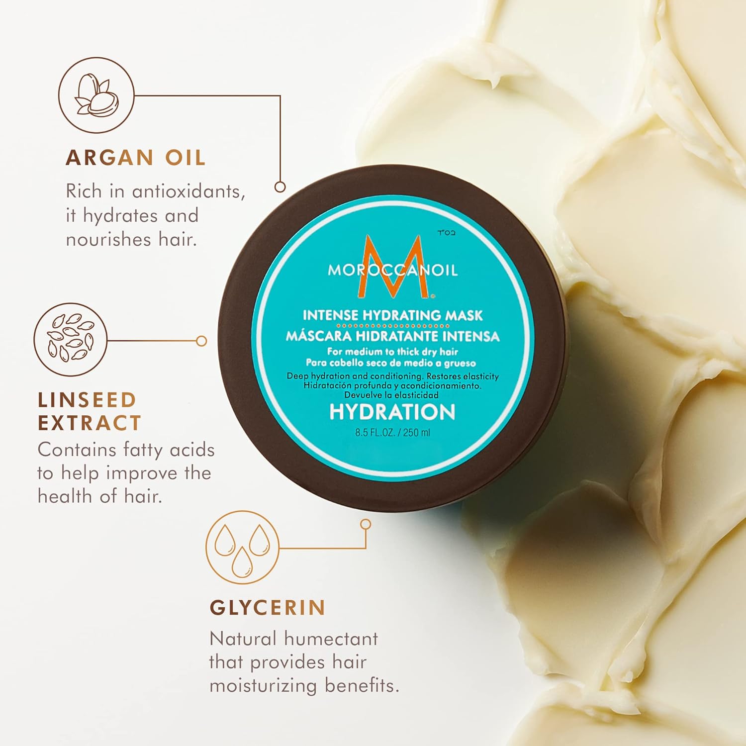Moroccanoil Intense Hydrating Hair Mask - 250ml