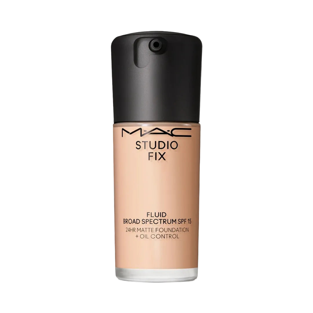 MAC Studio Fix Fluid SPF 15 Fond de Teint Mat 24H + Contrôle de l'Huile - 30ml