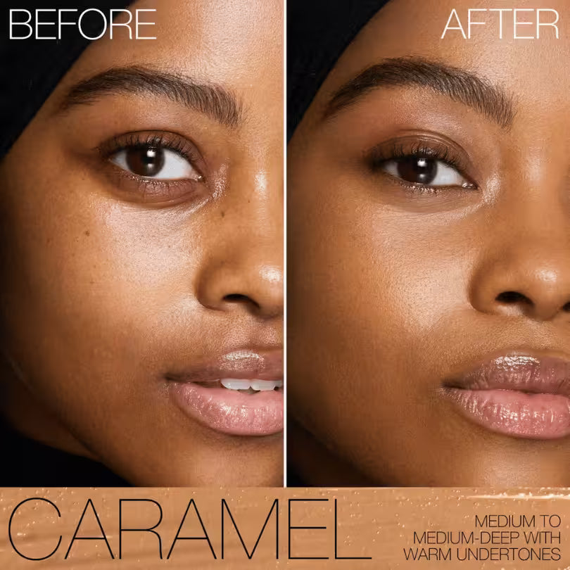 NARS Radiant Creamy Concealer in Caramel Shade Result
