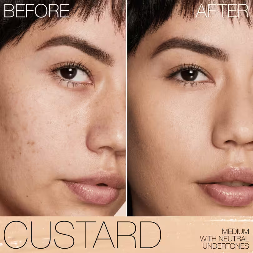 NARS Radiant Creamy Concealer in Custard Shade Result
