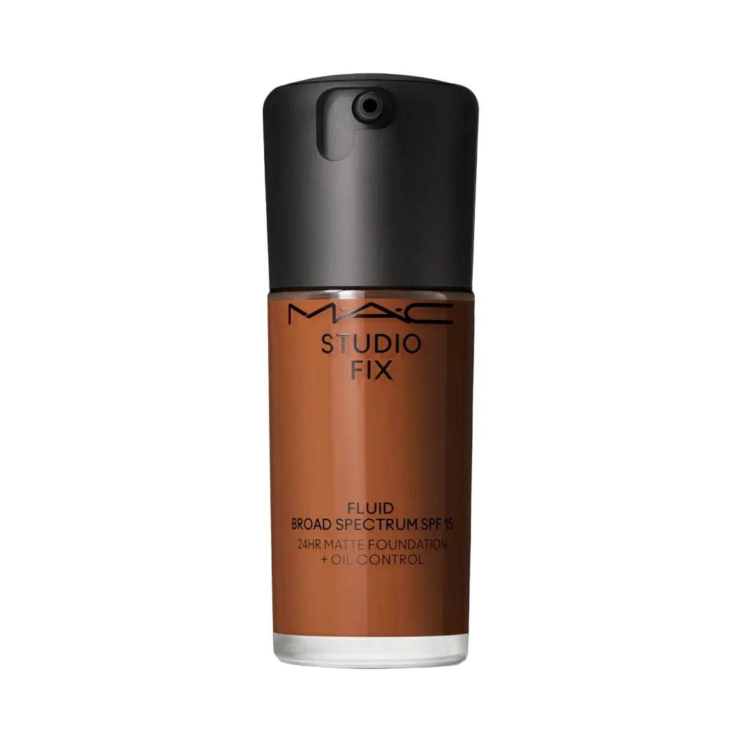 MAC Studio Fix Fluid SPF 15 Fond de Teint Mat 24H + Contrôle de l'Huile - 30ml