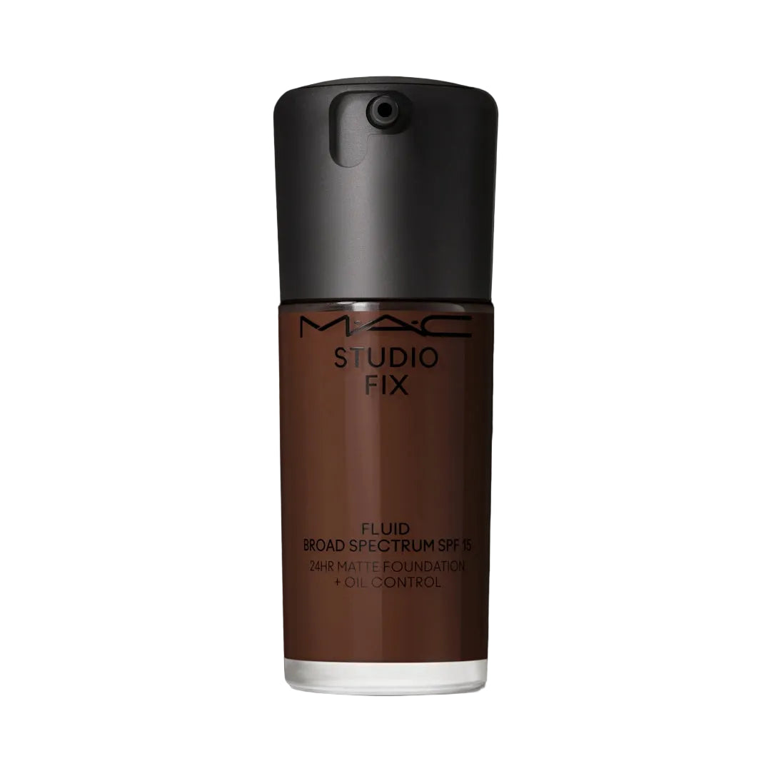 MAC Studio Fix Fluid SPF 15 Fond de Teint Mat 24H + Contrôle de l'Huile - 30ml