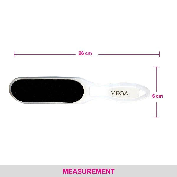 Râpe professionnelle double face Vega PD-12 pour pieds lisses